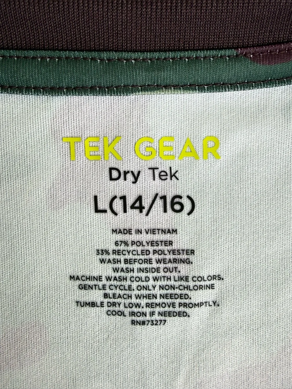 Tekgear new tags